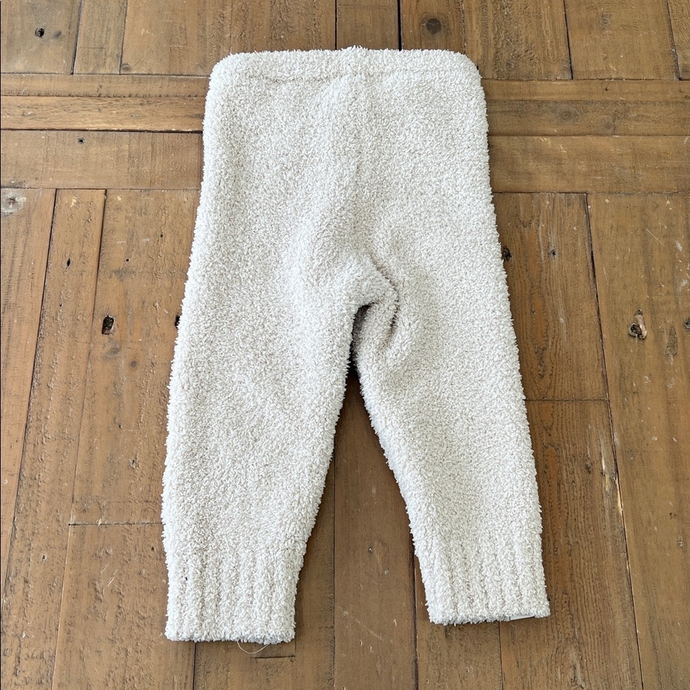 Barefoot Dreams light beige Kids joggers leggings 6-12 months cozy warm - Picture 4 of 4